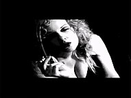 Black & White Retro Red Smoke